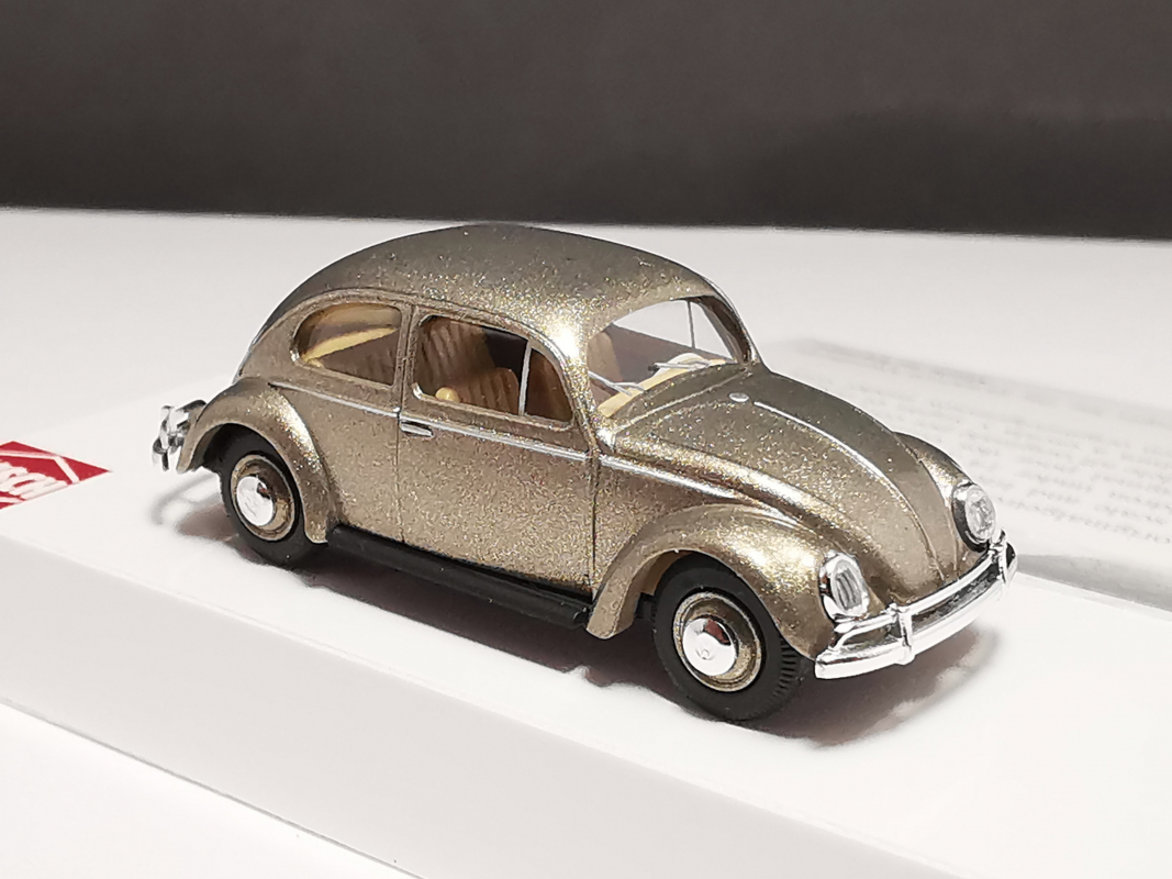52997 VW Käfer/Ovalfen. Exportversion, Braunmetallic BUSCH