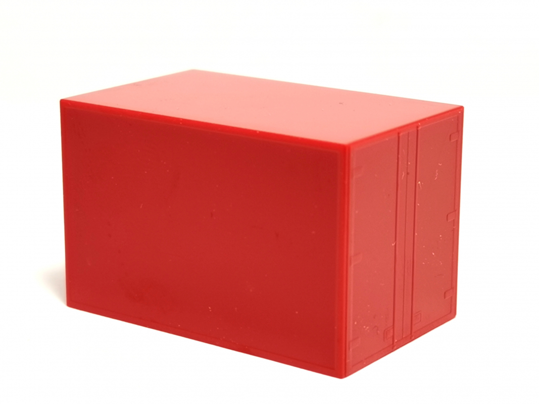 Koffer 3,5m hoch, rot Herpa C79