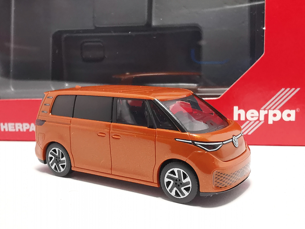 431125-002 Volkswagen (VW) ID. Buzz, energetic orange metallic Herpa