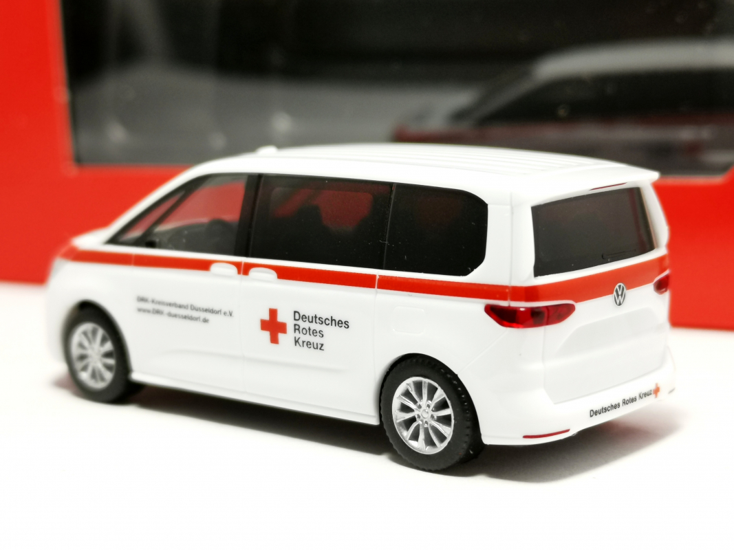 098359 Volkswagen (VW) Multivan "DRK Düsseldorf"	Herpa