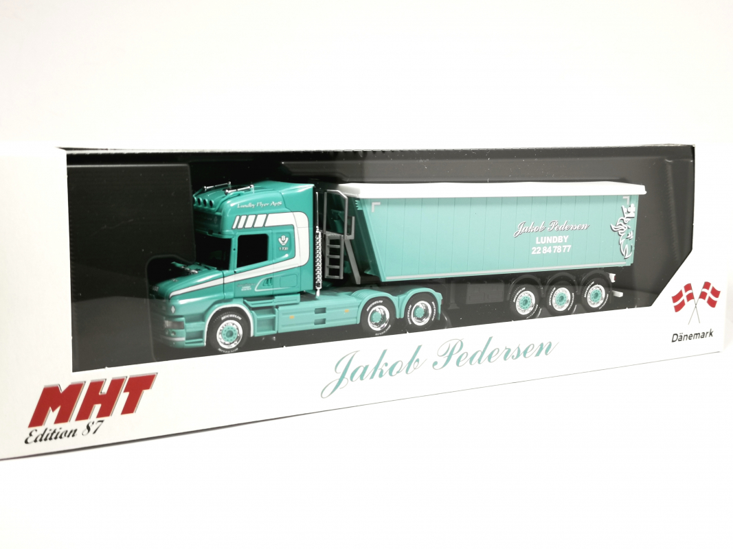 959803 Scania Hauber TL Stöffelliner Sattelzug "Jakob Pedersen" Herpa