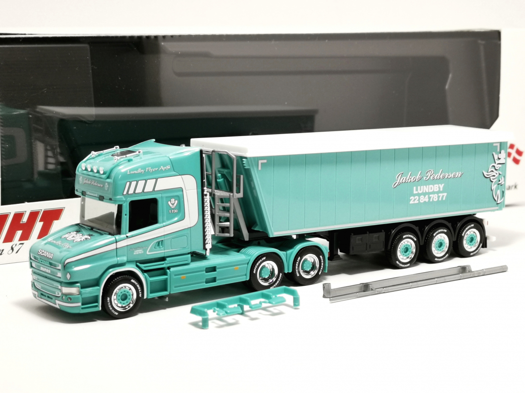 959803 Scania Hauber TL Stöffelliner Sattelzug "Jakob Pedersen" Herpa