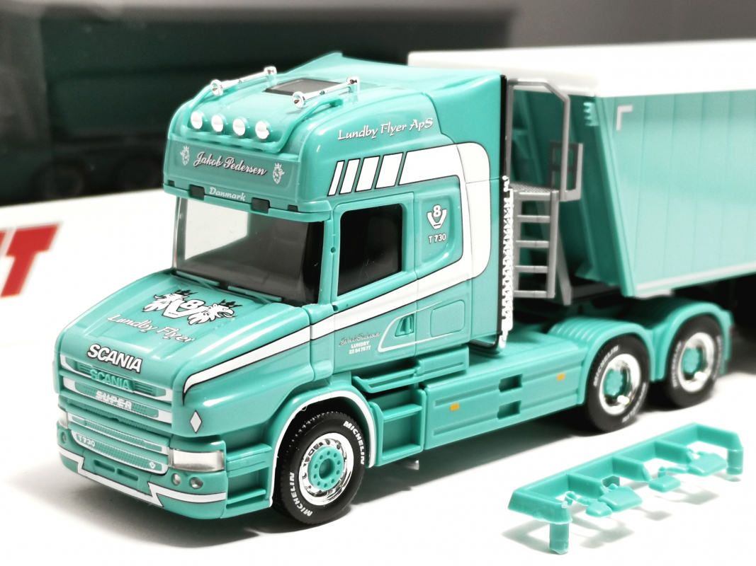 959803 Scania Hauber TL Stöffelliner Sattelzug "Jakob Pedersen" Herpa