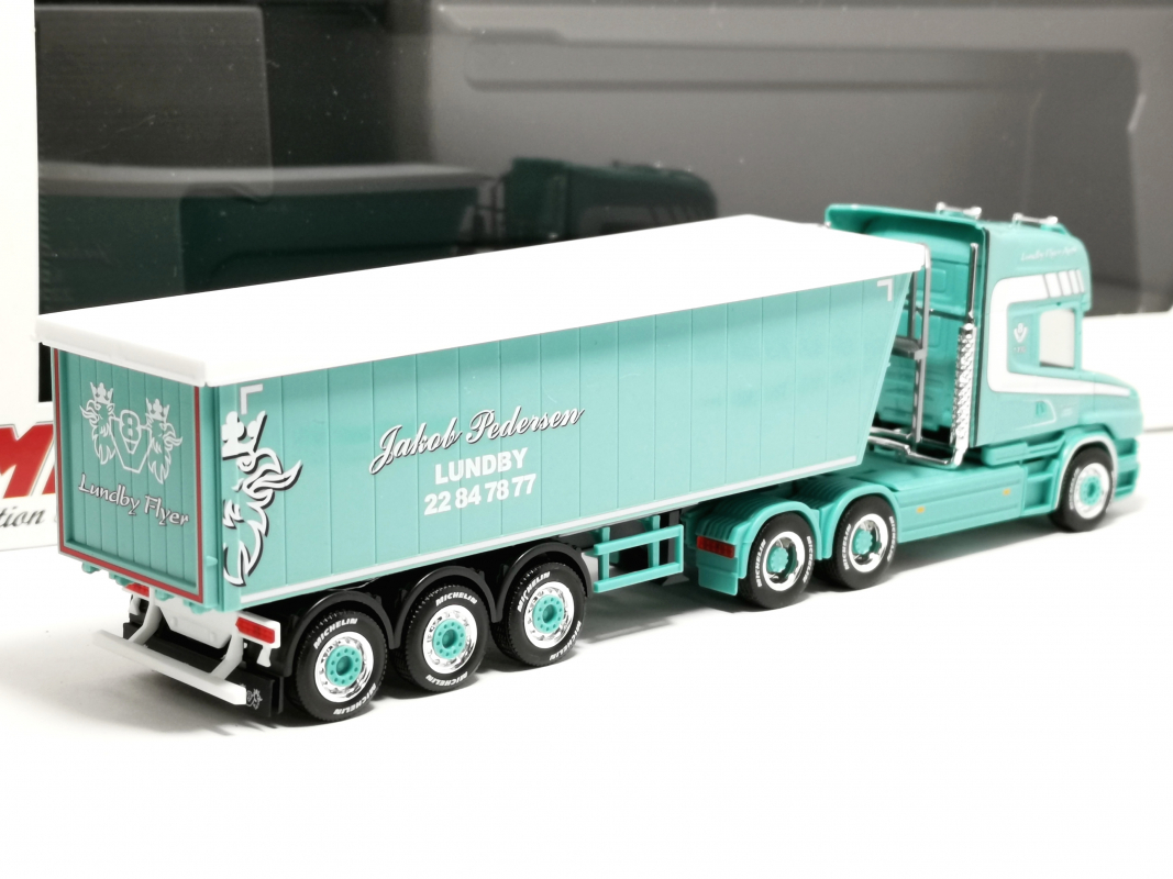 959803 Scania Hauber TL Stöffelliner Sattelzug "Jakob Pedersen" Herpa