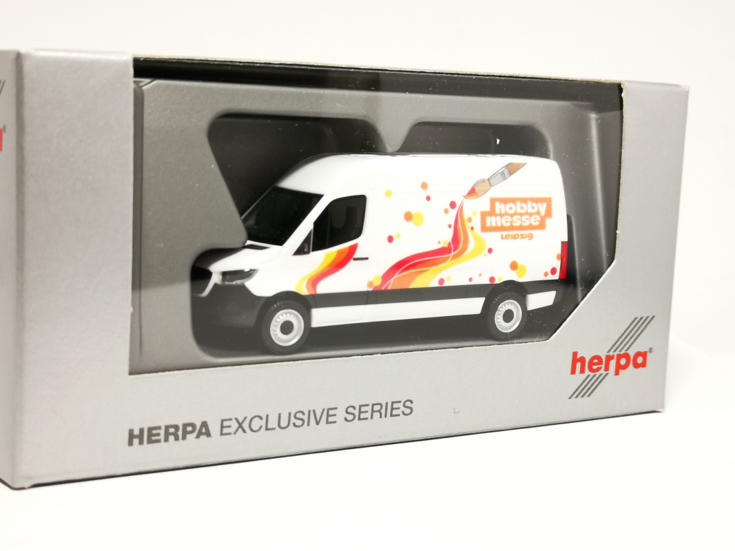 956833 MB Sprinter 18 "Leipzig 2024 - hobby messe" Herpa
