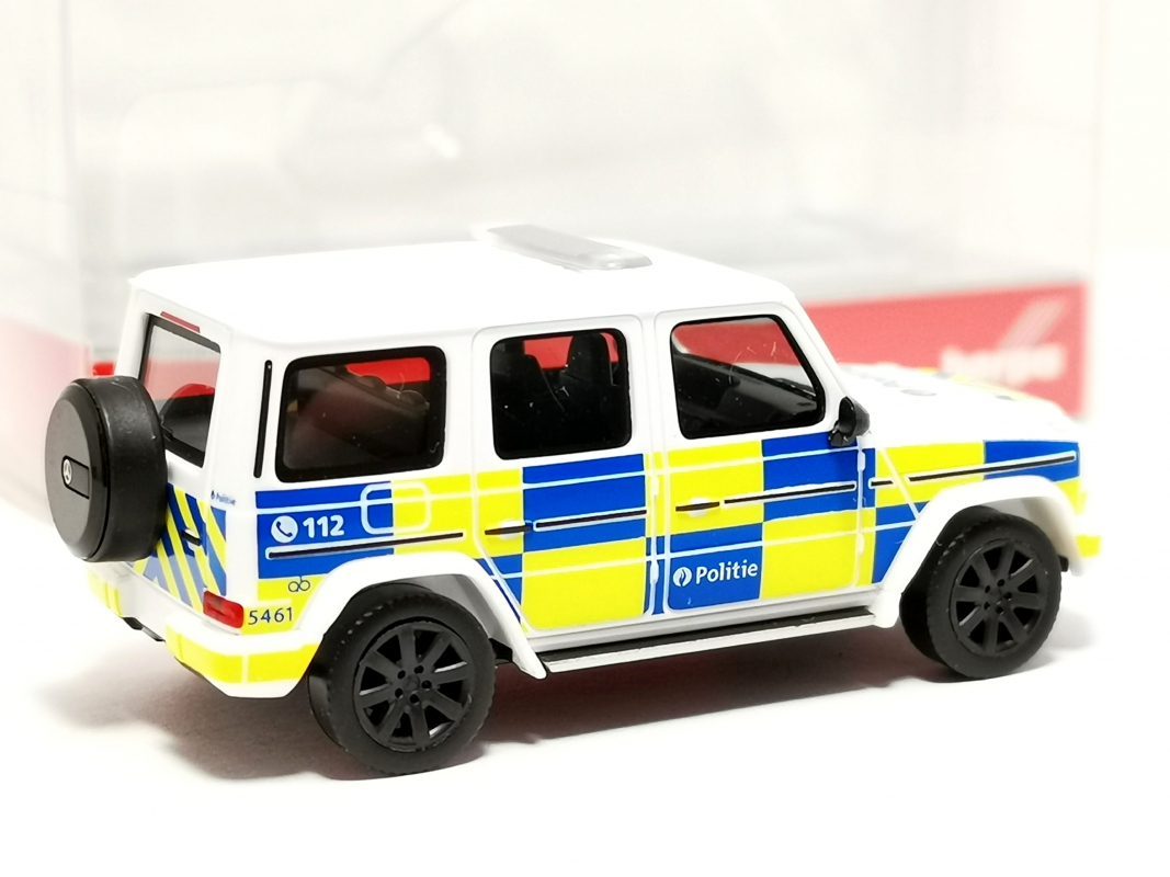 098410 Mercedes-Benz G-Klasse (W463) "Politie" (Belgien) Herpa