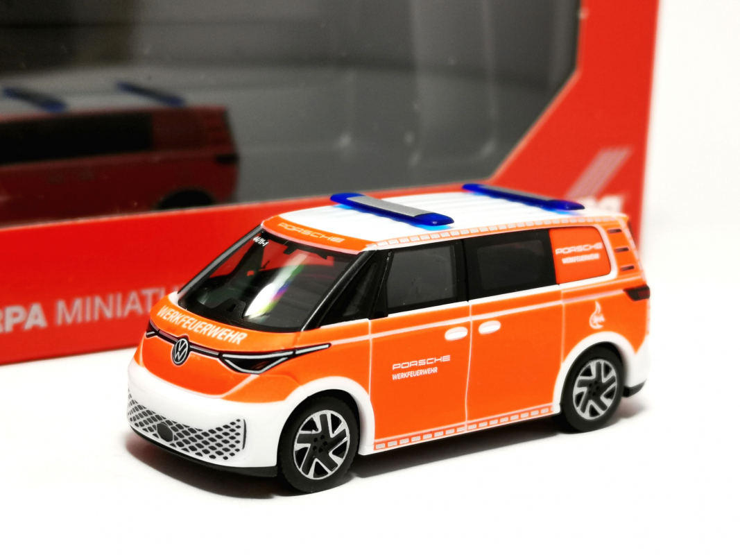 098342 VW ID. Buzz "Werkfeuerwehr Porsche" Herpa