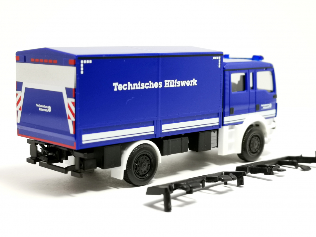 098533 MAN TGM MzKW (Mehrzweckkraftwagen) "THW"	Herpa