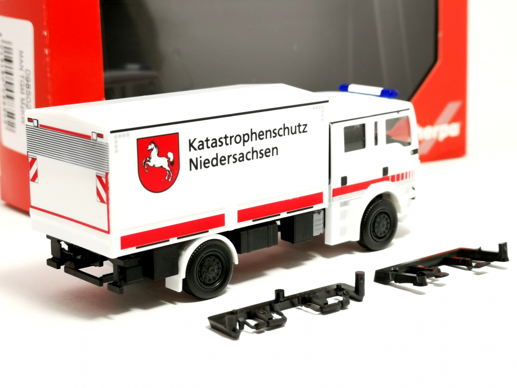 098502 MAN TGM MzKW "Katastrophenschutz Niedersachsen" Herpa
