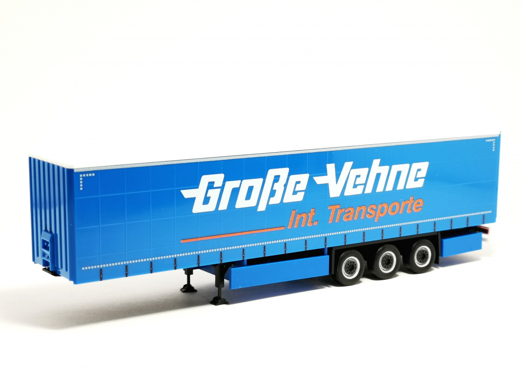 Gardinenplanen Auflieger "Große-Vehne" Herpa