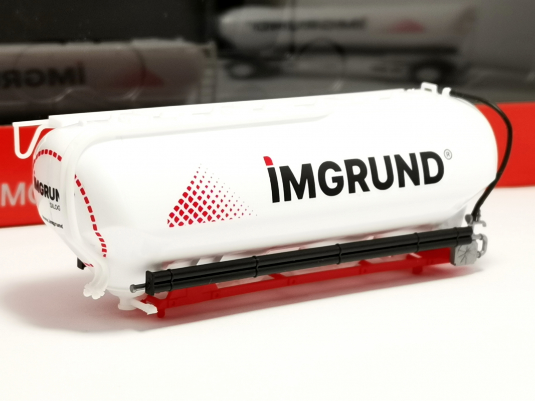 Eutersilo-Aufbau für Lkw "Imgrund" Herpa