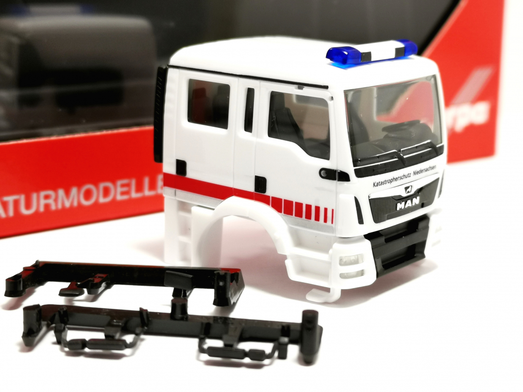 Fahrerhaus MAN TGM "Katastrophenschutz Niedersachsen" Herpa