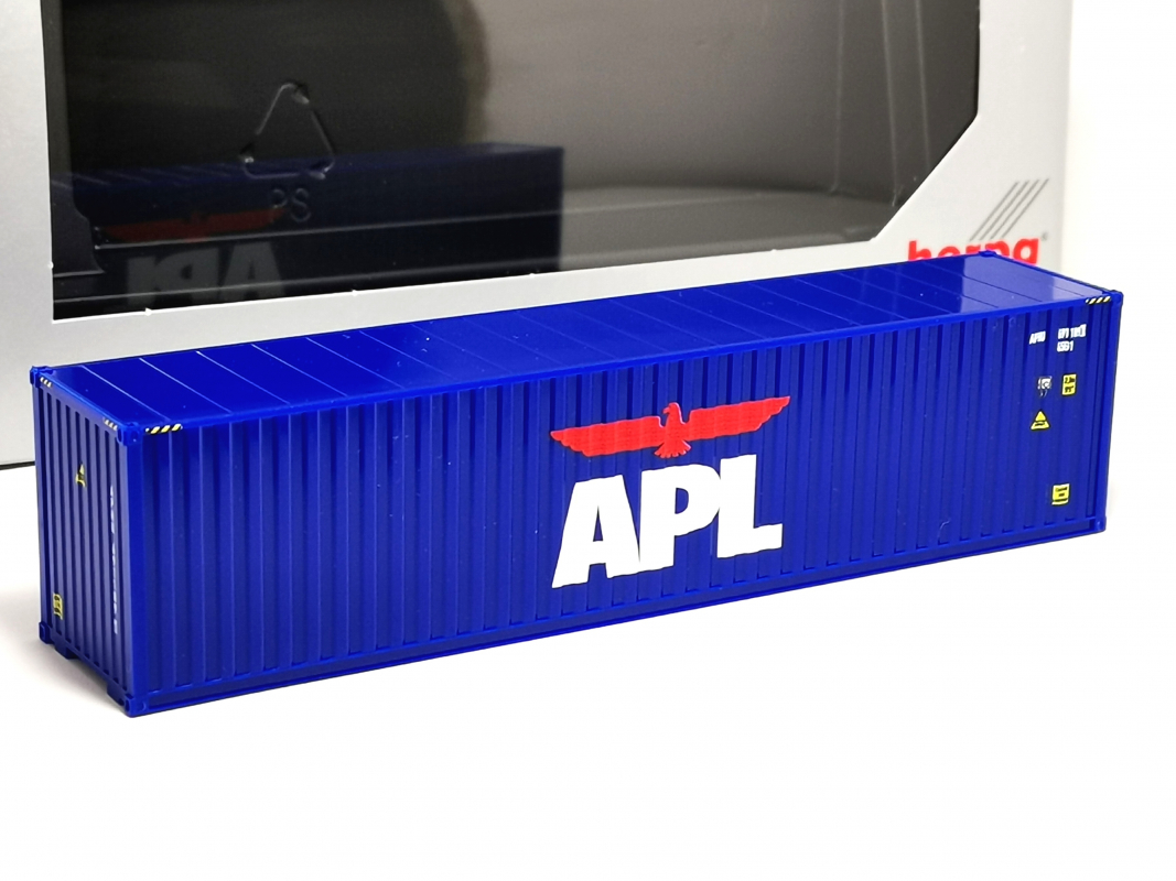 960243 40ft Highcube Container "APL" Herpa
