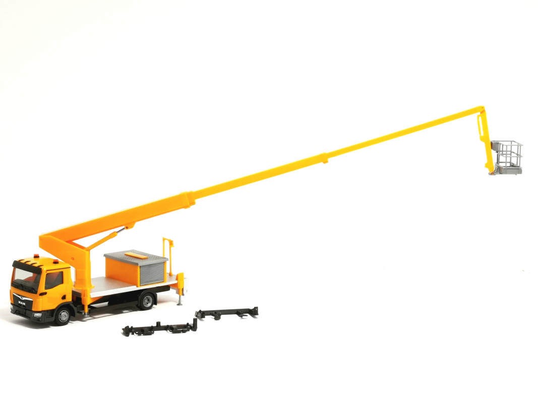 319584 MAN TGL CC Ruthmann Steiger TK310, kommunalorange Herpa