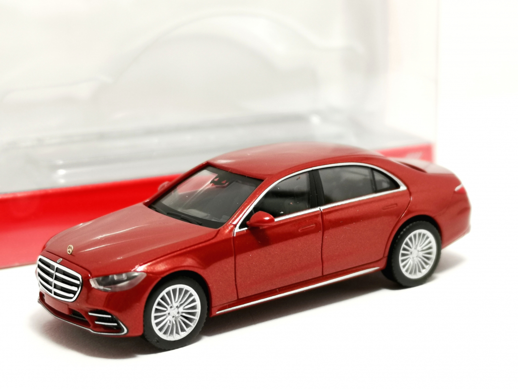 430869-004 Mercedes-Benz S-Klasse (V223), Patagonienrot Herpa