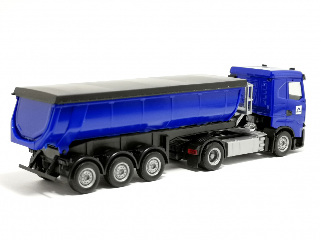 960052 Iveco S-Way ND Thermomulden-Sattelzug "Hoch-Tief" Herpa