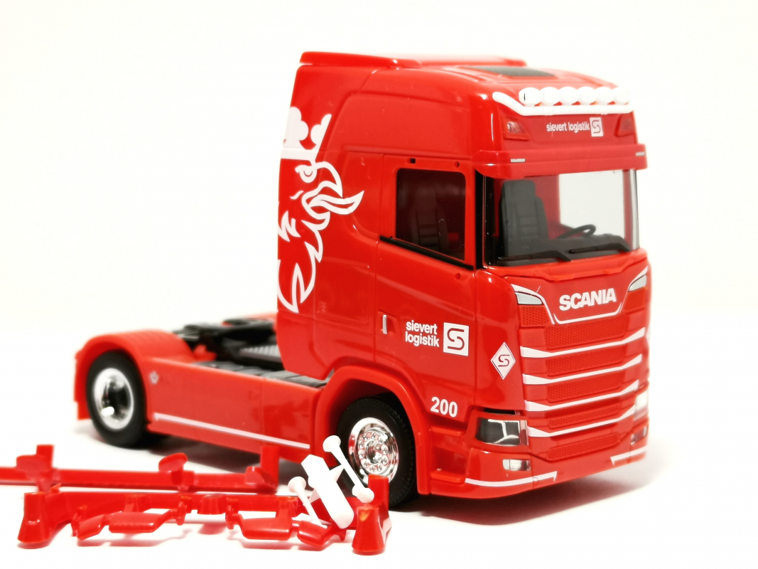 Scania CS 20 HD Zugmaschine "Sievert Logistik" Herpa