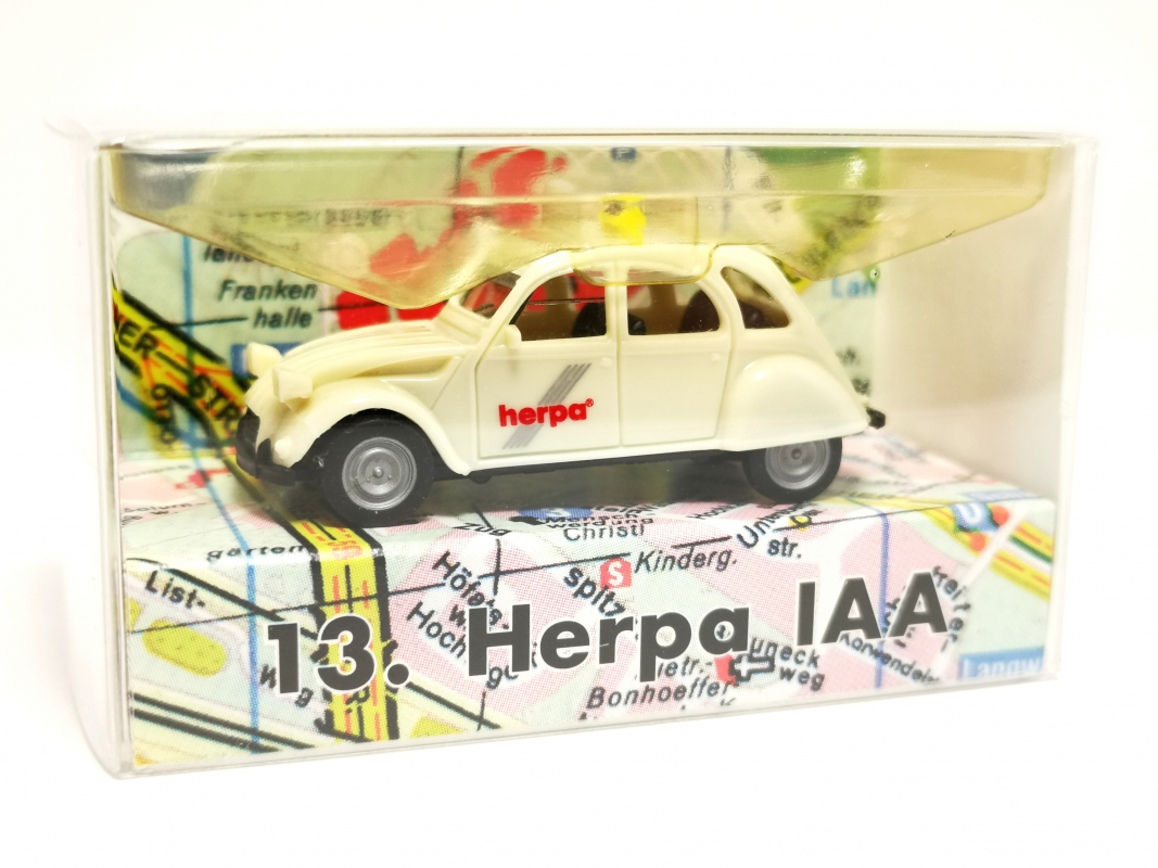 221931Citroen 2 CV Ente 13. Spielwarenmesse 1996 Herpa