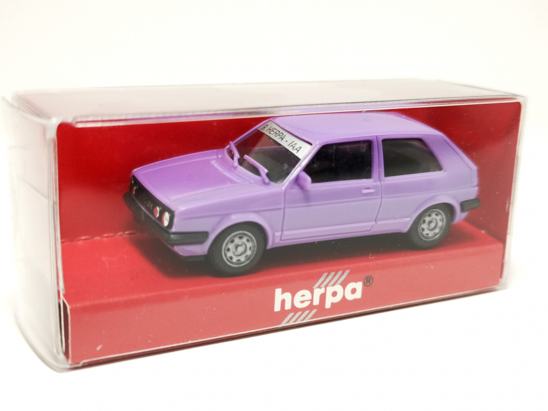 Golf II, violett 9. Spielwarenmesse Herpa