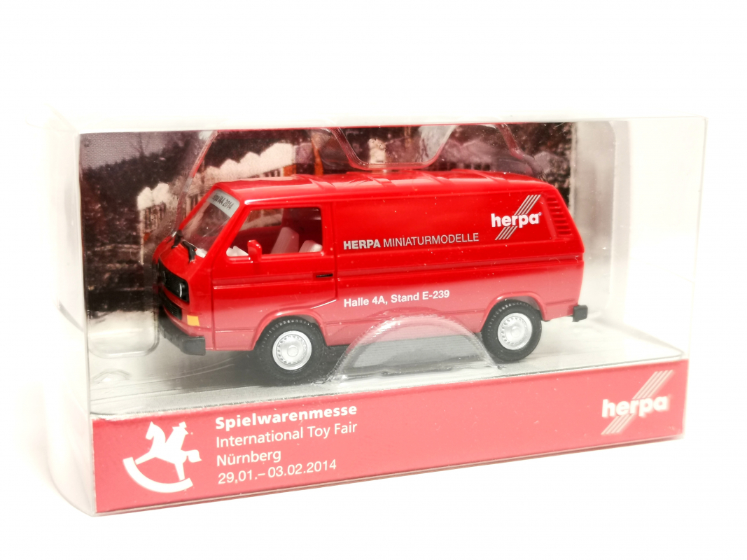 VW Bus T3 31. Spielwarenmesse Nürnberg 2014 Herpa
