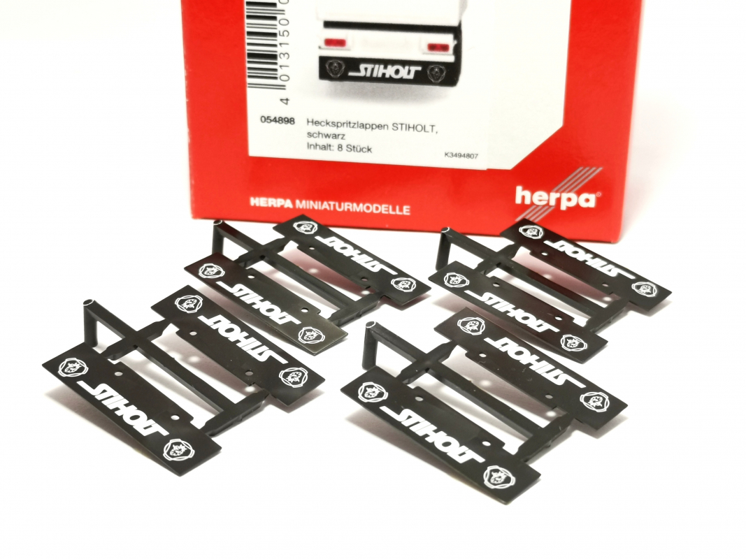 054898 Heckspritzlappen STIHOLT (8 Stück) Herpa