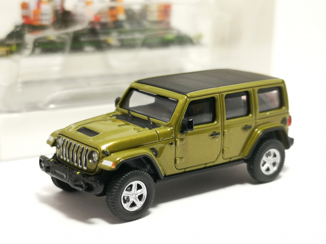 0014 Jeep Wrangler, grün MicroCity