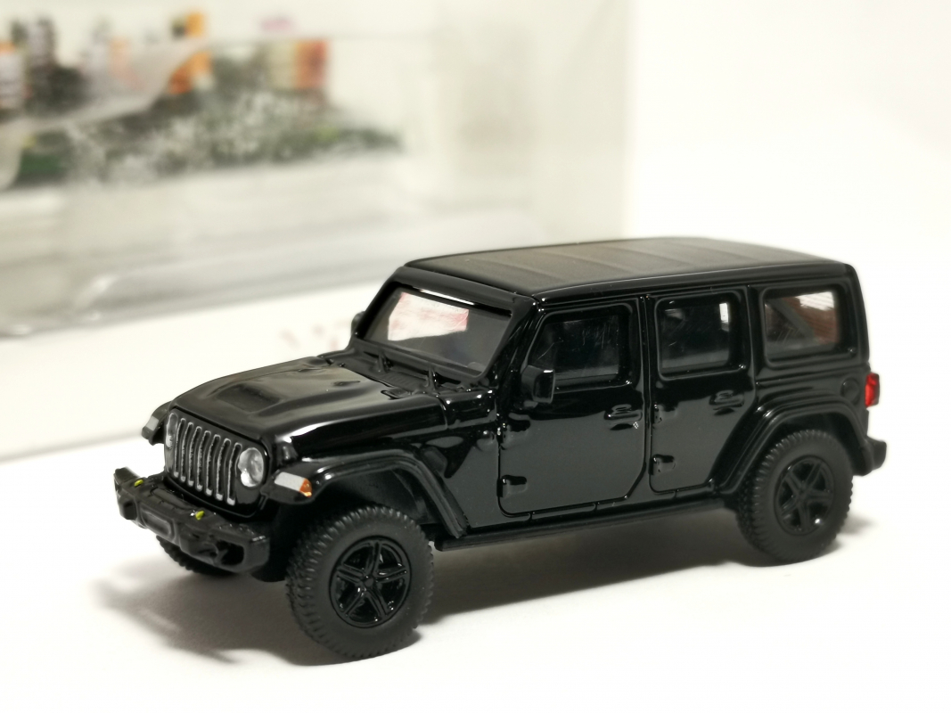 0028 Jeep Wrangler, schwarz MicroCity
