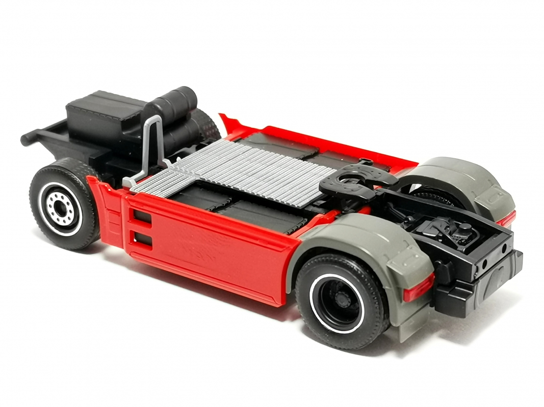 eTGX Fahrgestell 2achs, rot Herpa