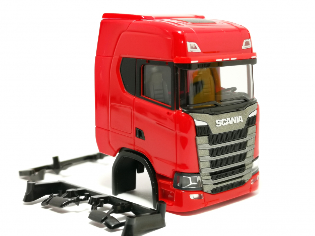 Fahrerhaus Scania CS 20 H, rot Herpa 543
