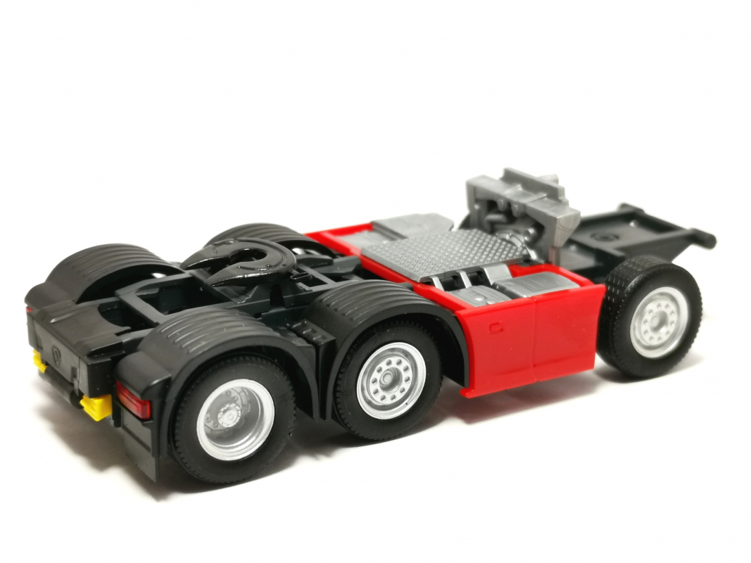 Fahrgestell Scania (6x2), rot Herpa