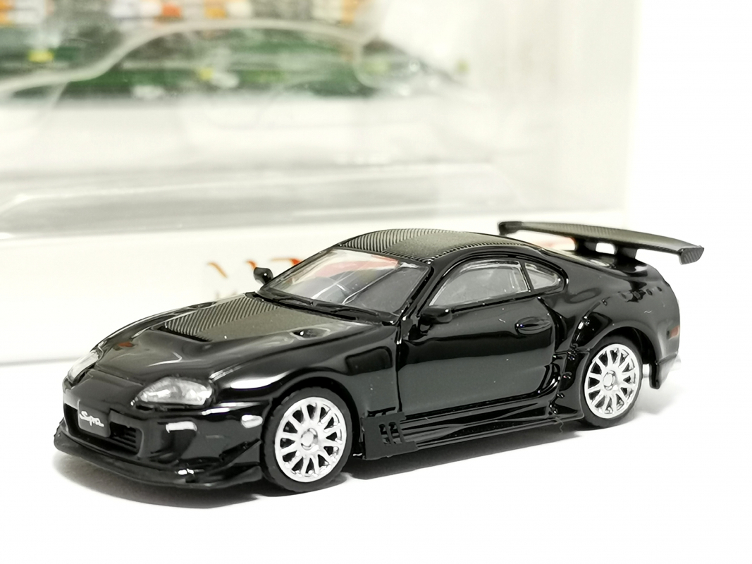 87MC000030 MicroCity: Toyota Supra, schwarz (1993-2002) - SALE - B4