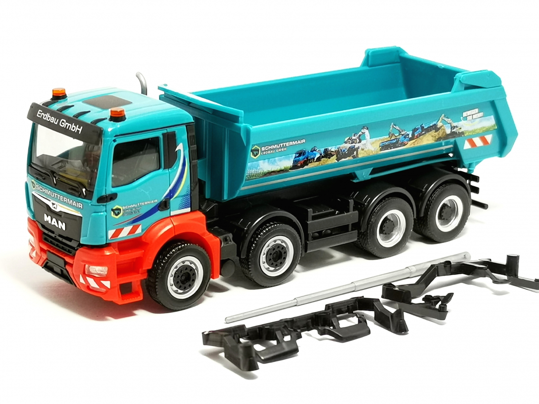 319676 MAN TGS NN Meiller Kipper-LKW 4achs "Schmuttermair" Herpa