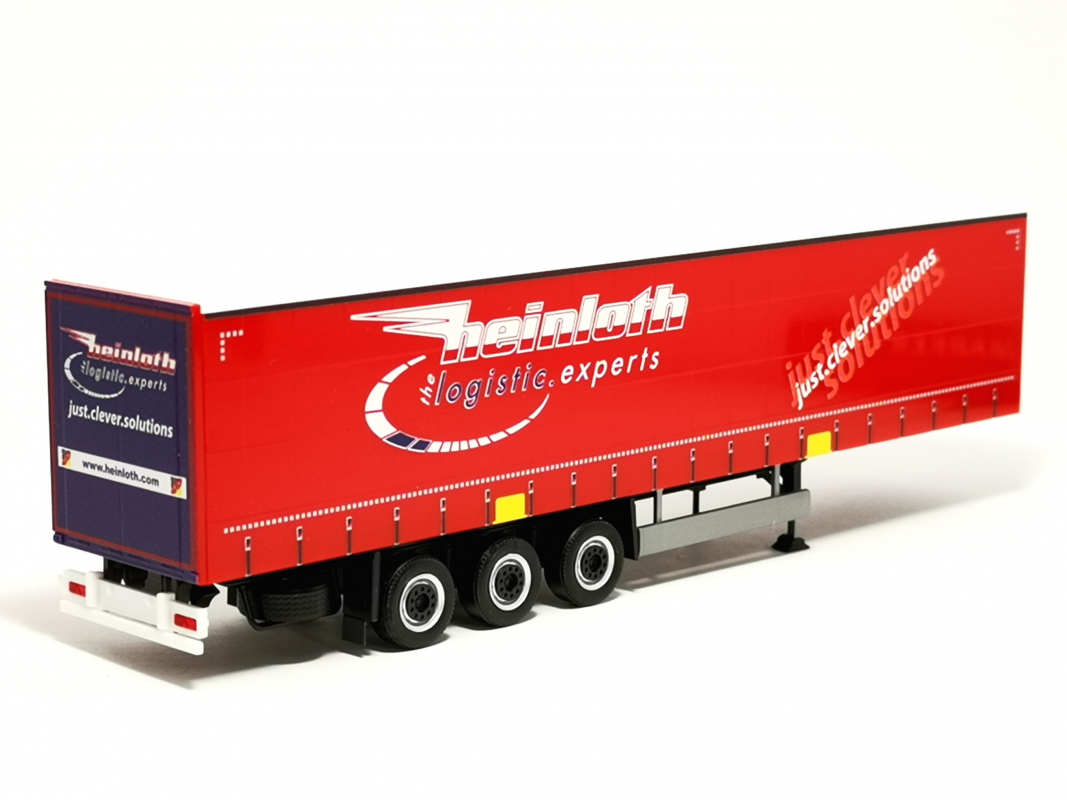 Gardinenplanen-Auflieger "Heinloth" Herpa