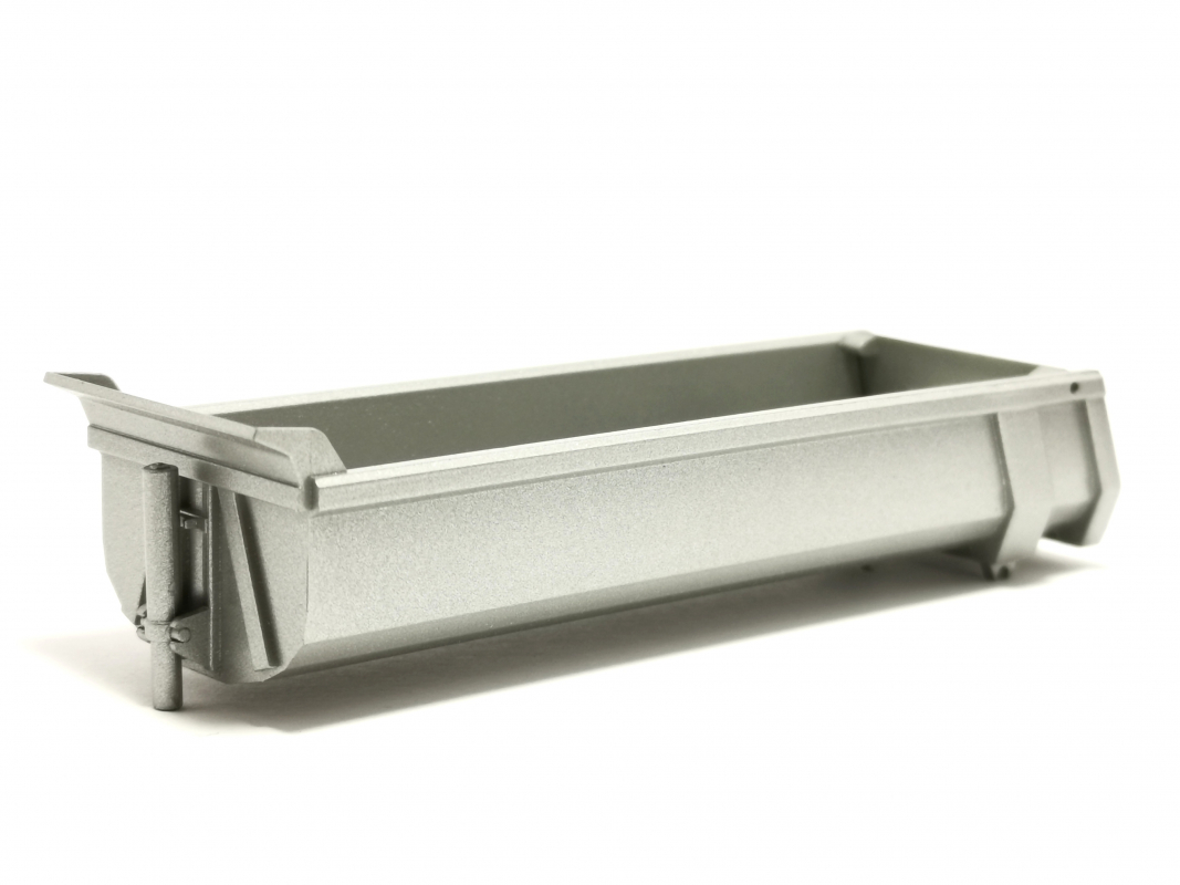 Rundmulden Aufbau, silber C300