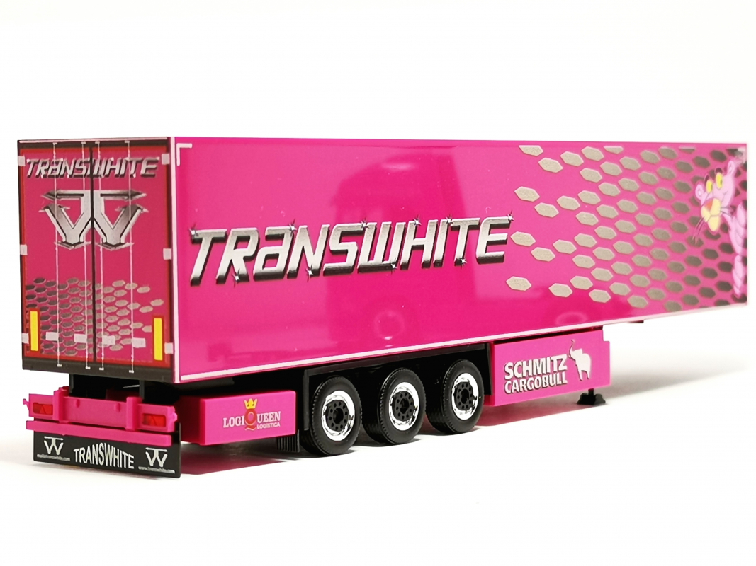 Kühlkoffer Auflieger 3a "Transwhite" Herpa