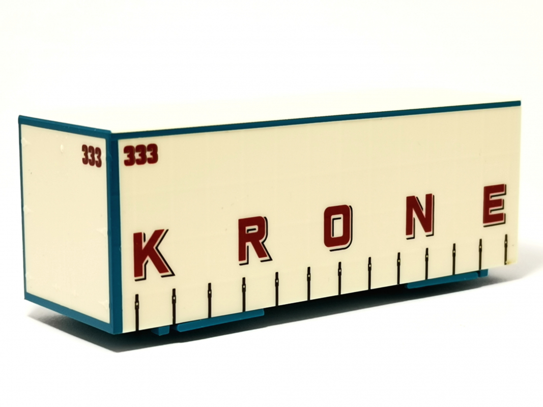 7,45m Planen Aufbau "Krone 333" Herpa