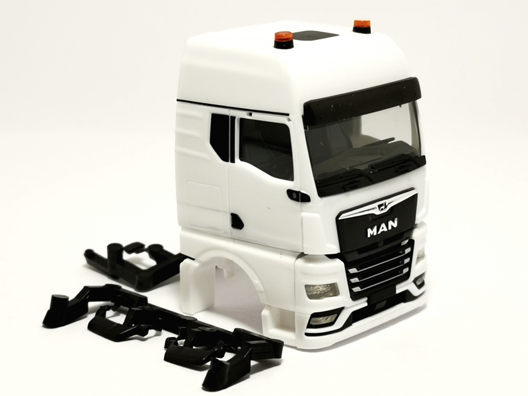 Fahrerhaus MAN TGX GX ohne WLB, weiß Herpa 958