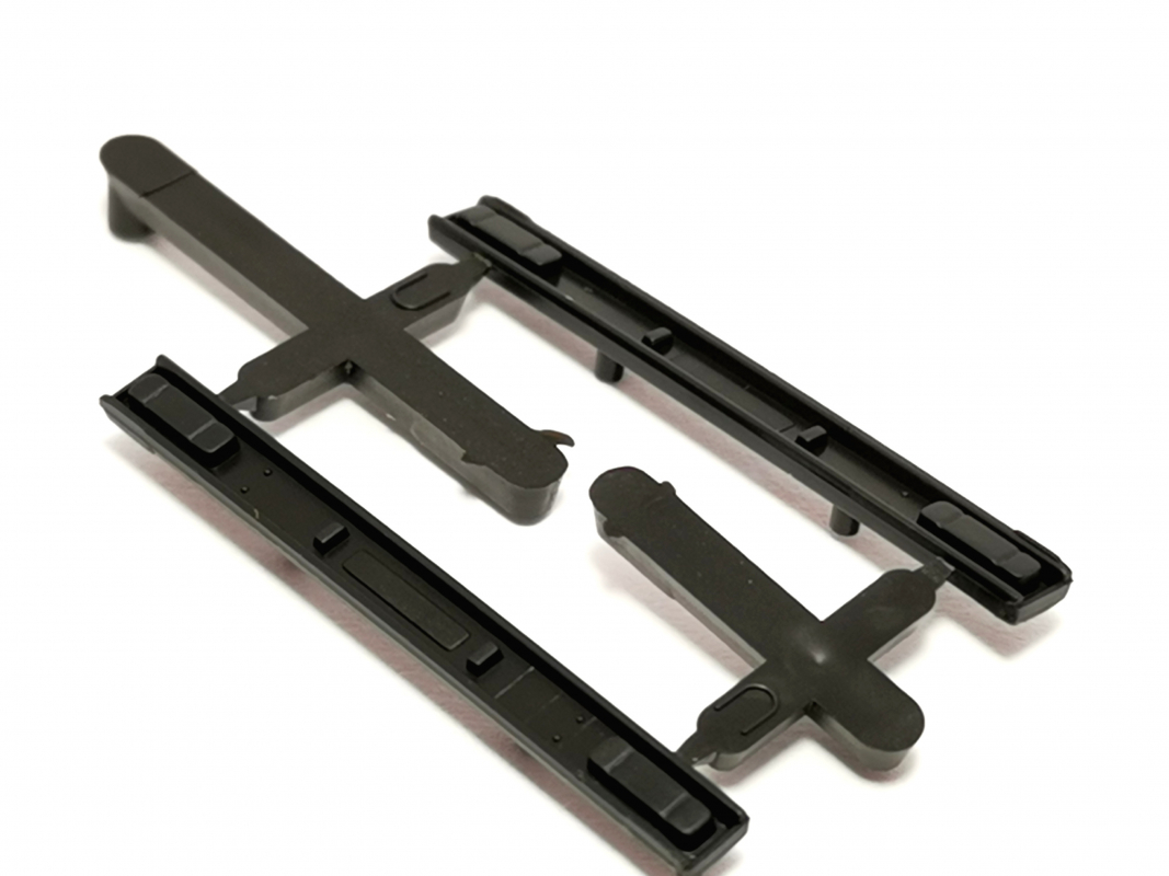 2x Stoßstange für Anhänger, schwarz Herpa C278