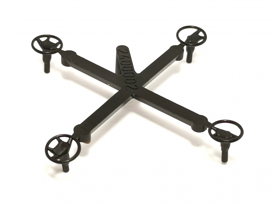 4x Lenkrad für Zugmaschine, schwarz Herpa C268