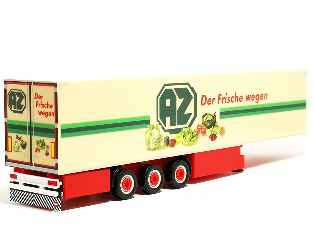 Kühlkoffer-Auflieger "AZ Kempen" Herpa