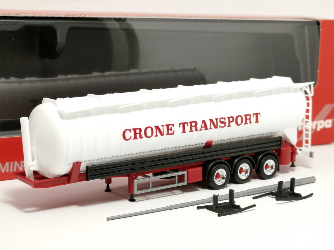Saugsilo-Auflieger 3a "Crone Handel und Transport" Herpa