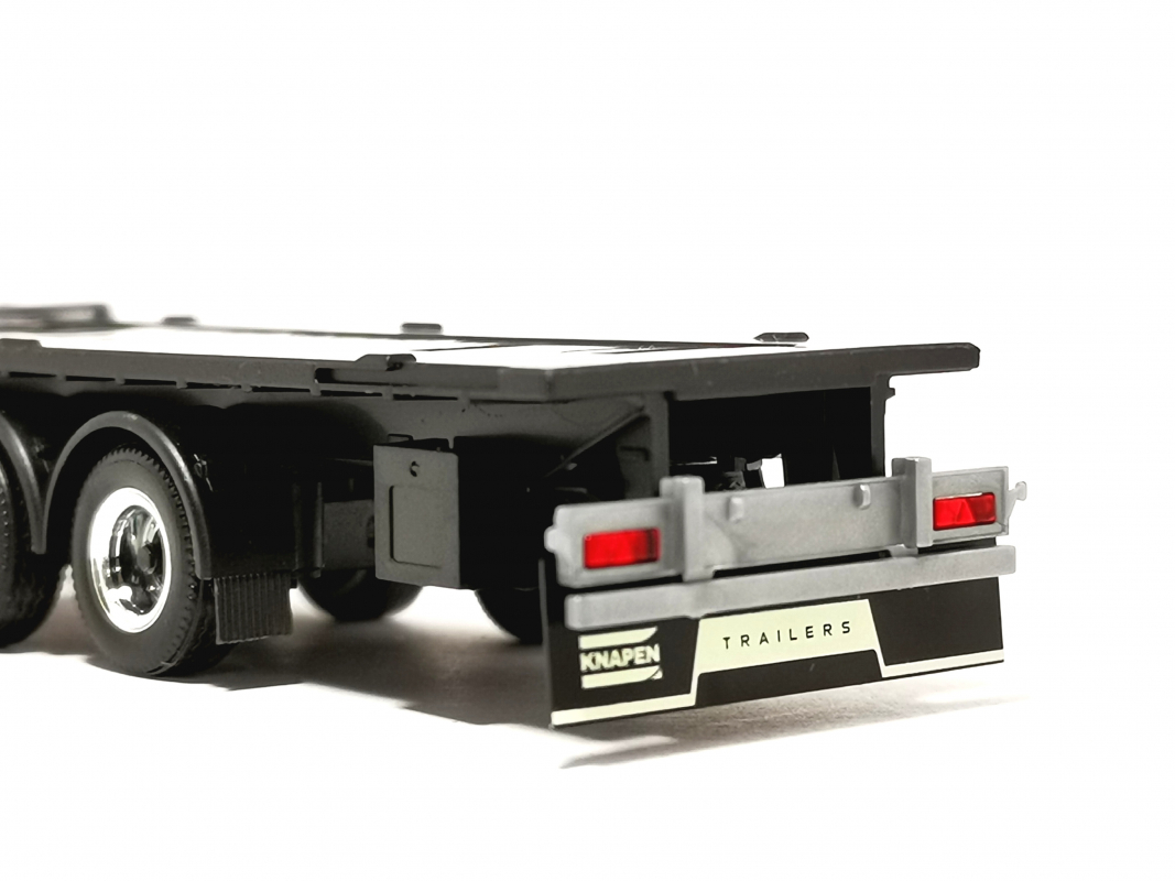 Auflieger Unterbau 3a silber/chrom "Knapen Trailers" Herpa