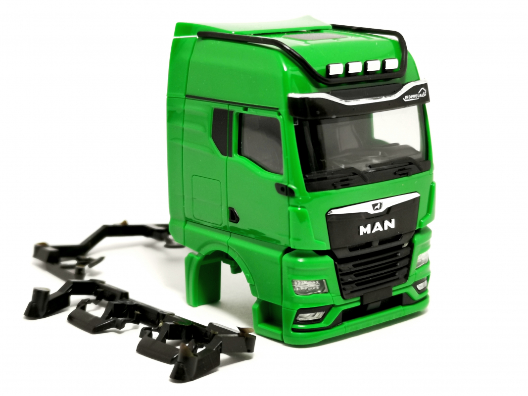 Fahrerhaus MAN TGX GX, grün Herpa 711