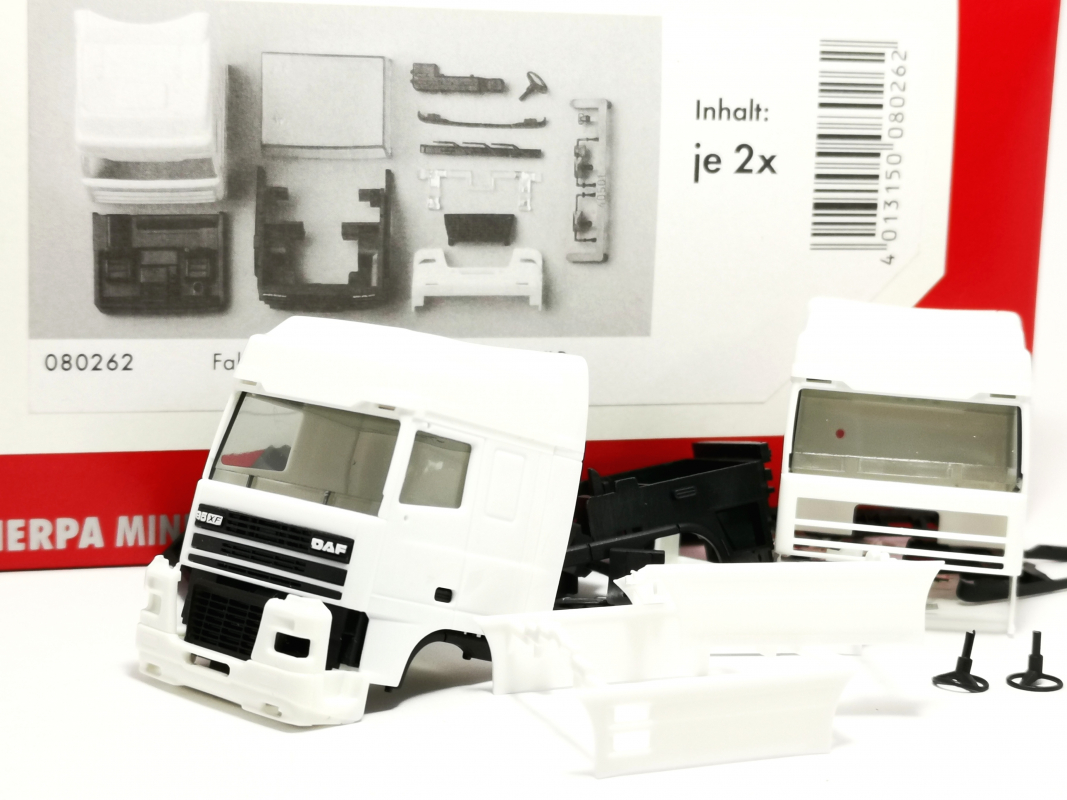 080262 DAF XF SSC Fahrerhaus mit Windleitbl Herpa