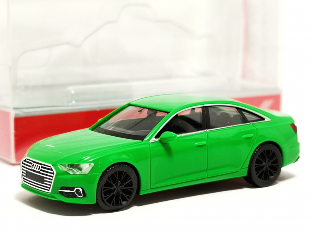420297-002 Audi A6 Limousine, kyalami grün Herpa