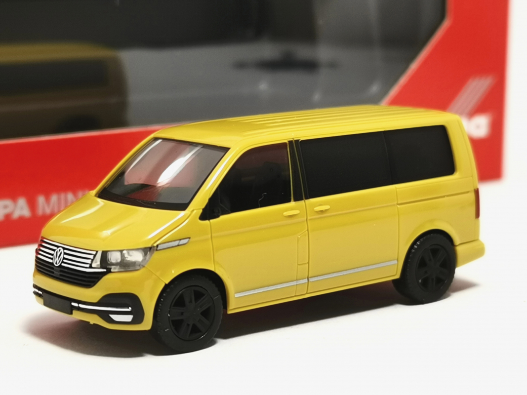 096782-003 Volkswagen (VW) T6.1 Caravelle, Grape Yellow Herpa