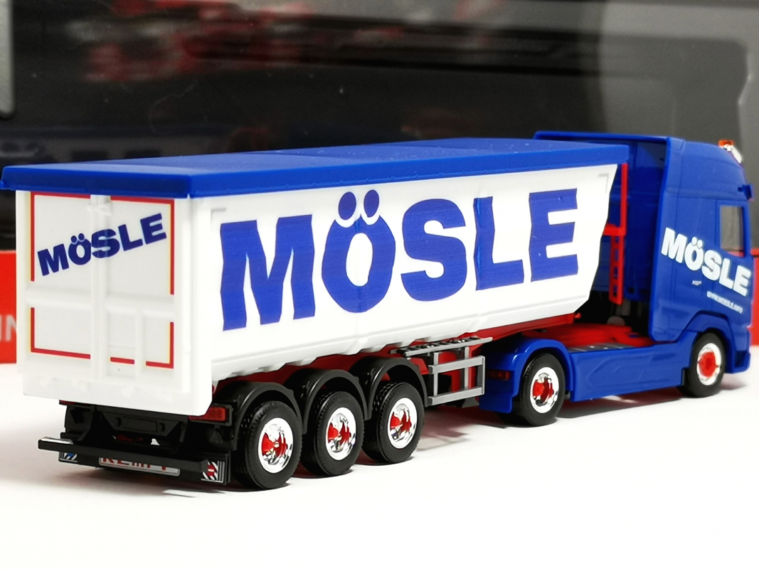 320153 DAF XG+ Stahlmulden-Sattelzug "Mösle" Herpa