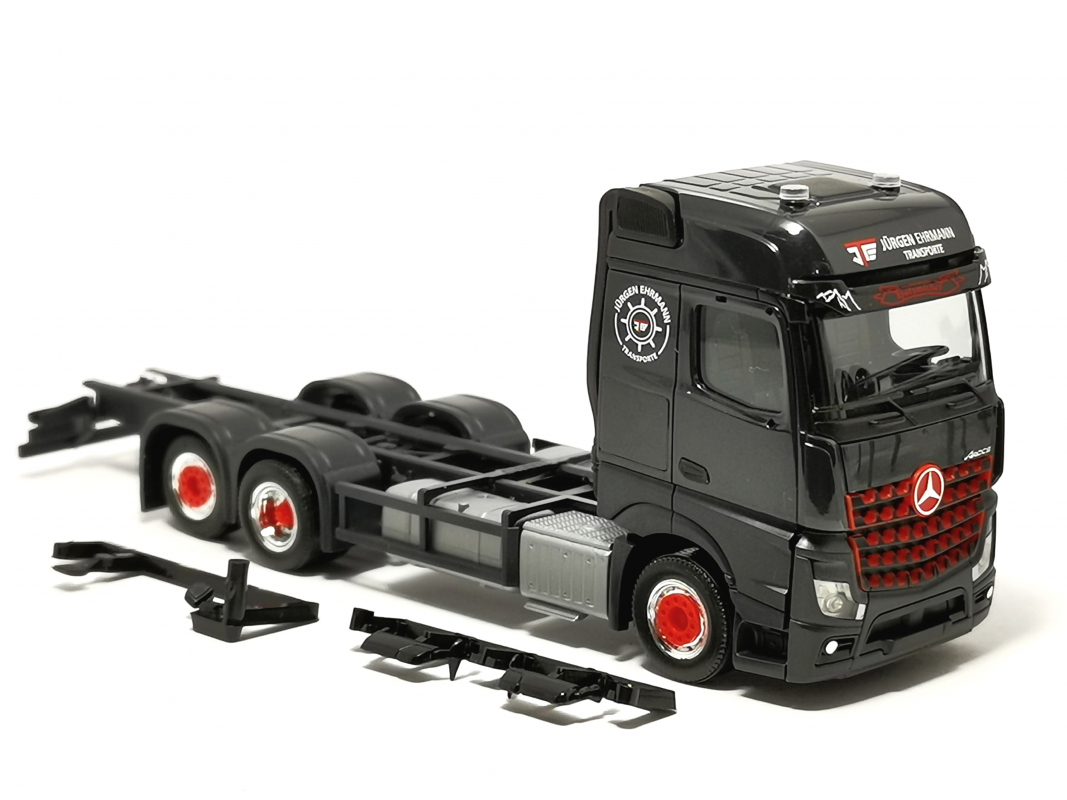 Mb Arocs 18 Bigspace Lkw 3a "Jürgen Ehrmann Transporte" Herpa