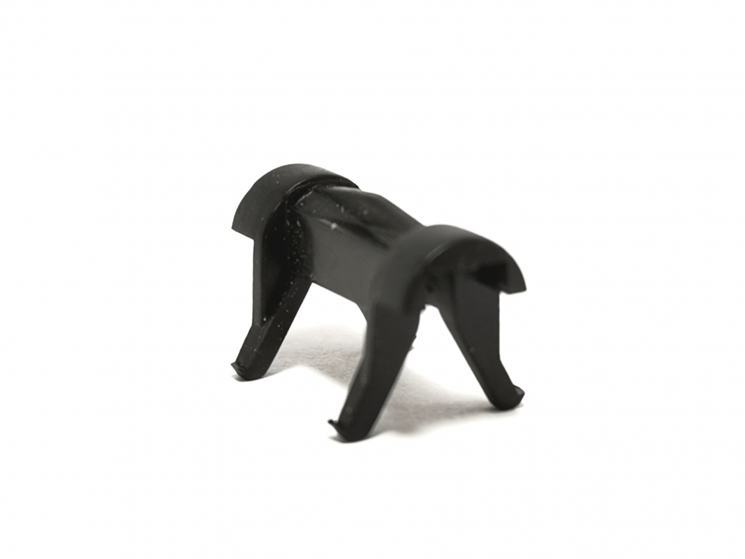 Achsspange für Auflieger, schwarz Herpa C319