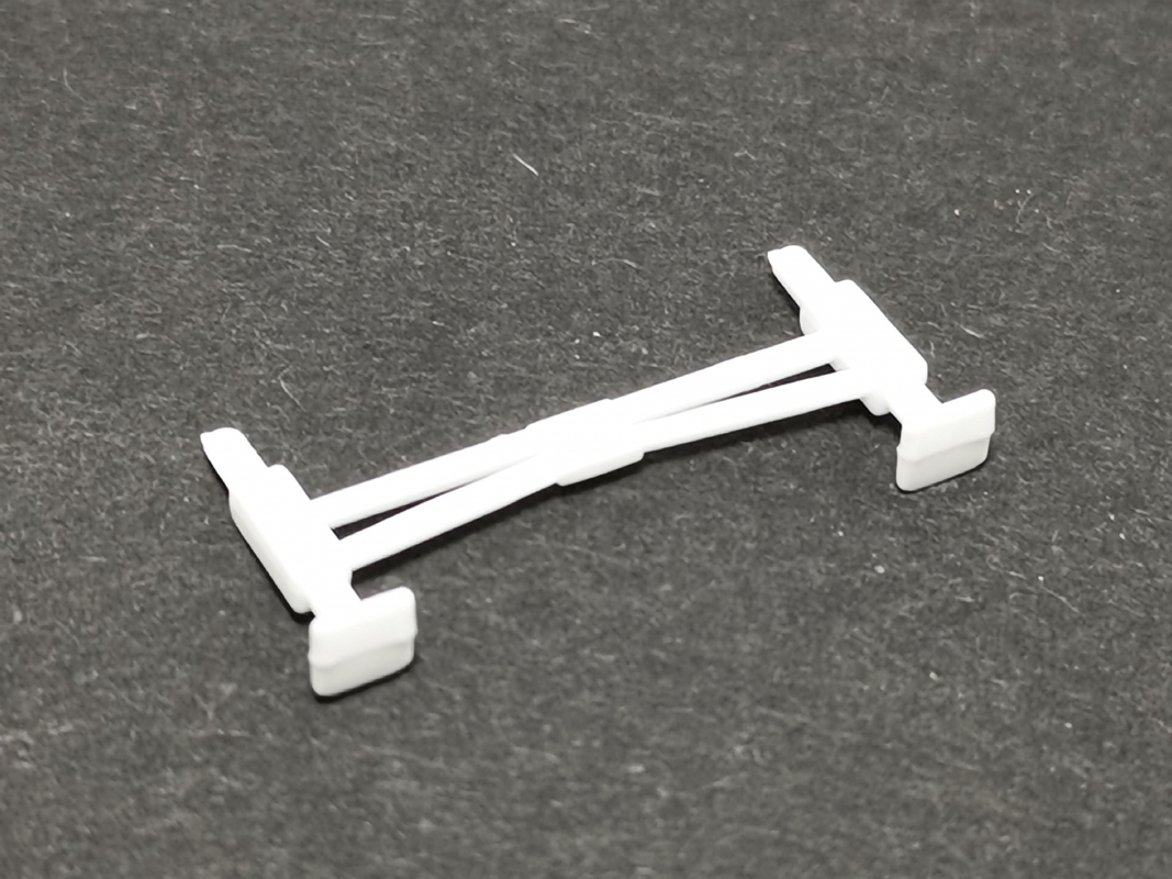 Stützeinheit für Auflieger, weiß Herpa C322